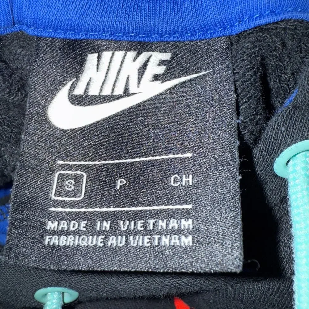 Nike Sportswear Fleece Pullover Hoodie, Retro, Aqua, Women's Size Small